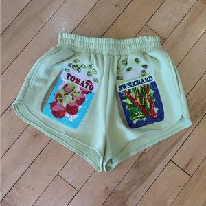 Queen of sparkle green multi seed short
